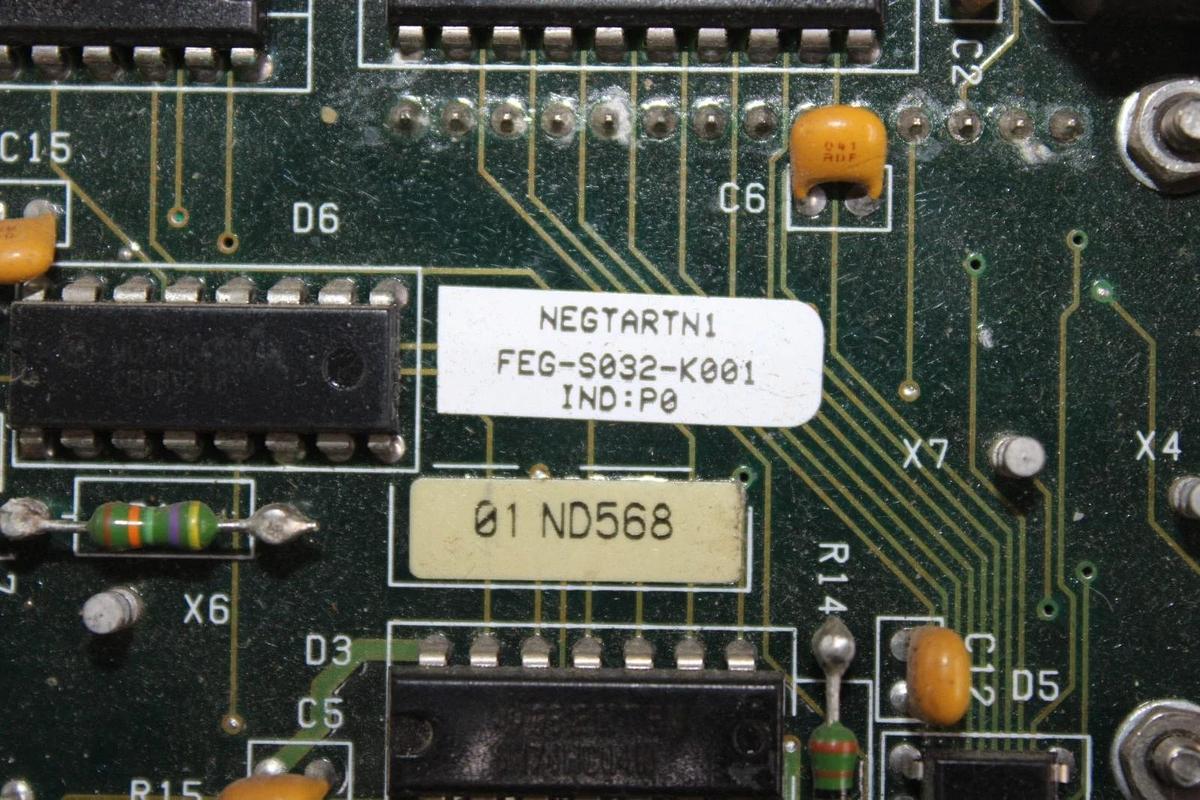 Used ALSTOM DISPLAY CIRCUIT BOARD L54E2901TW00 FEG-S032-K001 54-322201 *WARRANTY*