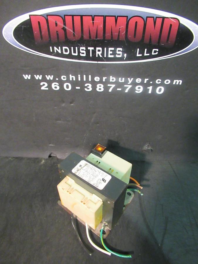 Used 0.100 KVA (100 VA) JOHNSON CONTROLS CONTROL TRANSFORMER VF2N02A100KL 120 V TO 24