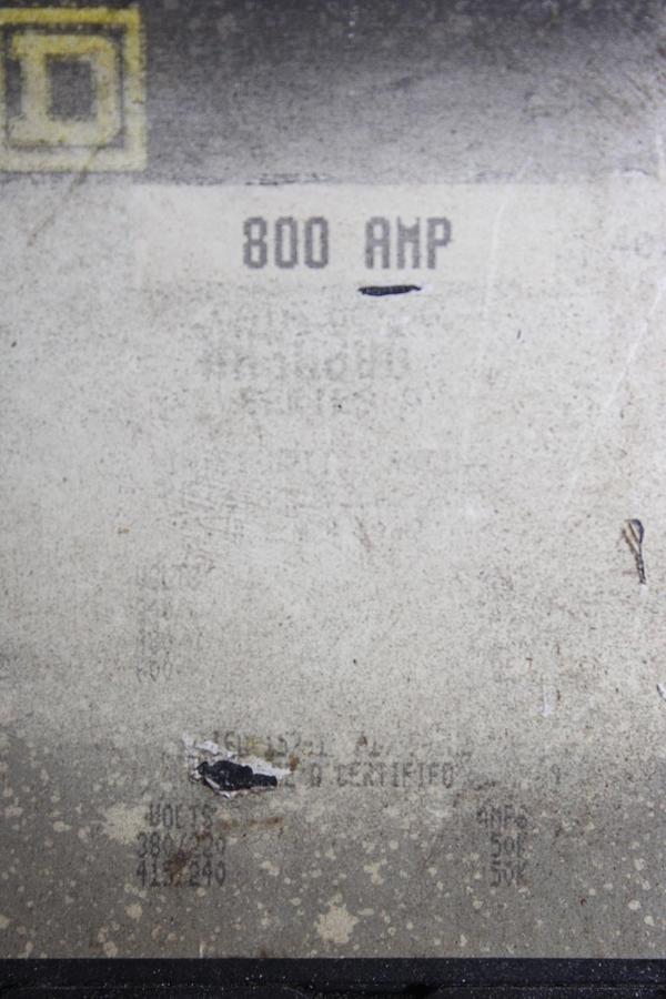 Used SQUARE D I-LINE CIRCUIT BREAKER NA361000 100 AMP 600 VAC 3-POLE
