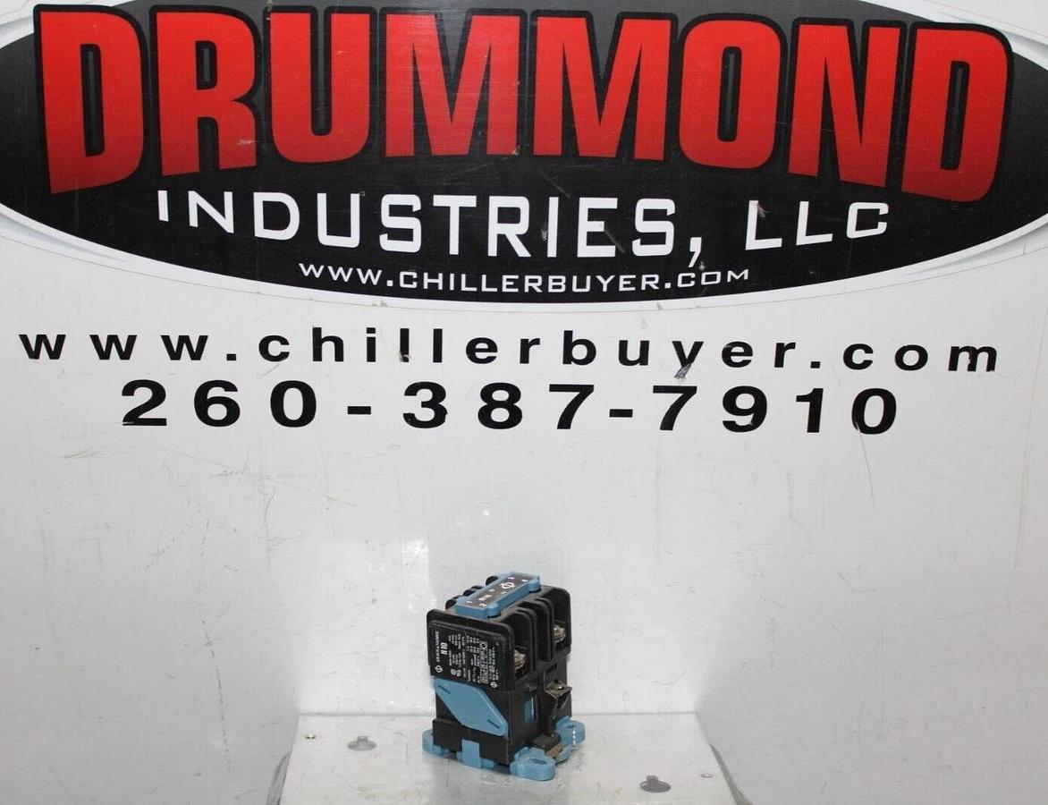 Used KRAUS & NAIMER CONTACTOR R10 30 AMP 600 VAC 2-POLE SINGLE PHASE COIL: 120V