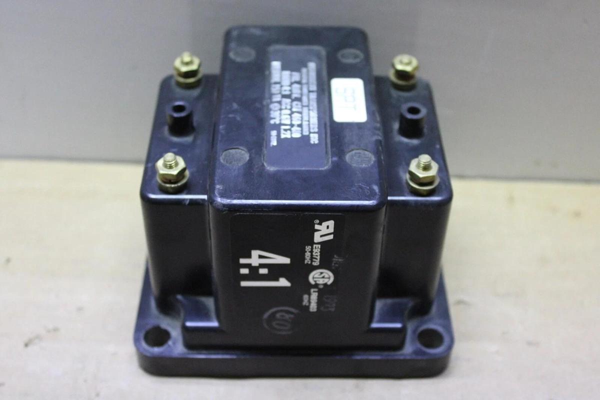 Used INSTRUMENT TRANSFORMER 460-480 150 VA PRI: 480V RATIO: 4:1 0.6 WATT