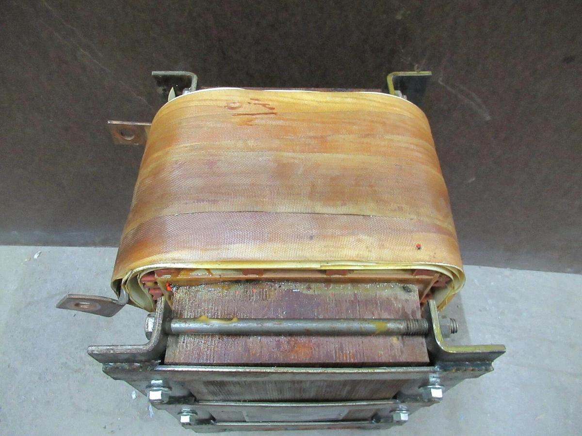 Used HITRAN 3 PHASE TYPE AC DOUBLE DELTA INDUCTOR AP1566 0.075 MH INDUCTANCE 165 AMPS