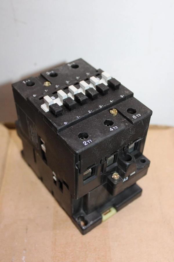 Used ABB CONTACTOR B63 600 VOLT 3-POLE 3-PHASE 60 HP 85 AMP COIL: 120V