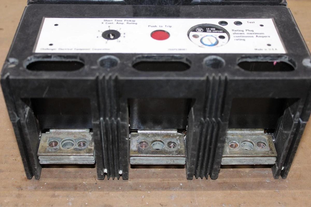 Used CHALLENGER CIRCUIT BREAKER CSL3600F 600 AMP 600 VAC 3-POLE **WARRANTY**