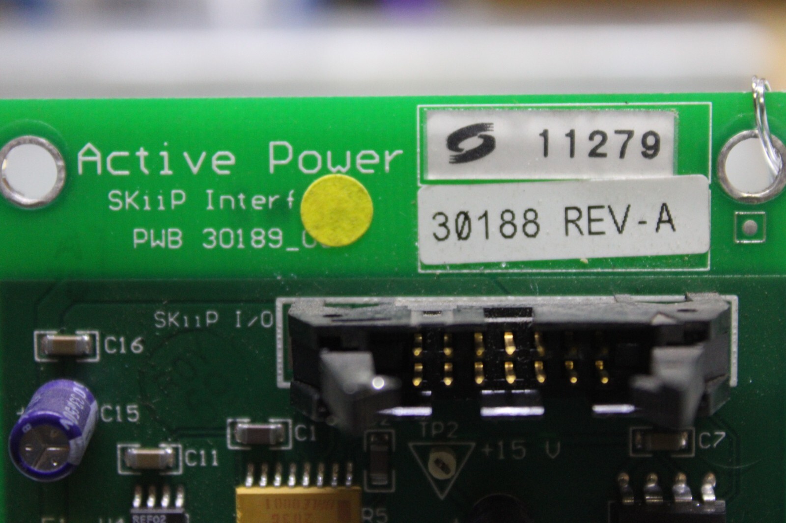 Used ACTIVE POWER SKIIP INTERFACE 30188 REV. A 30189-00 **WARRANTY INCLUDED**