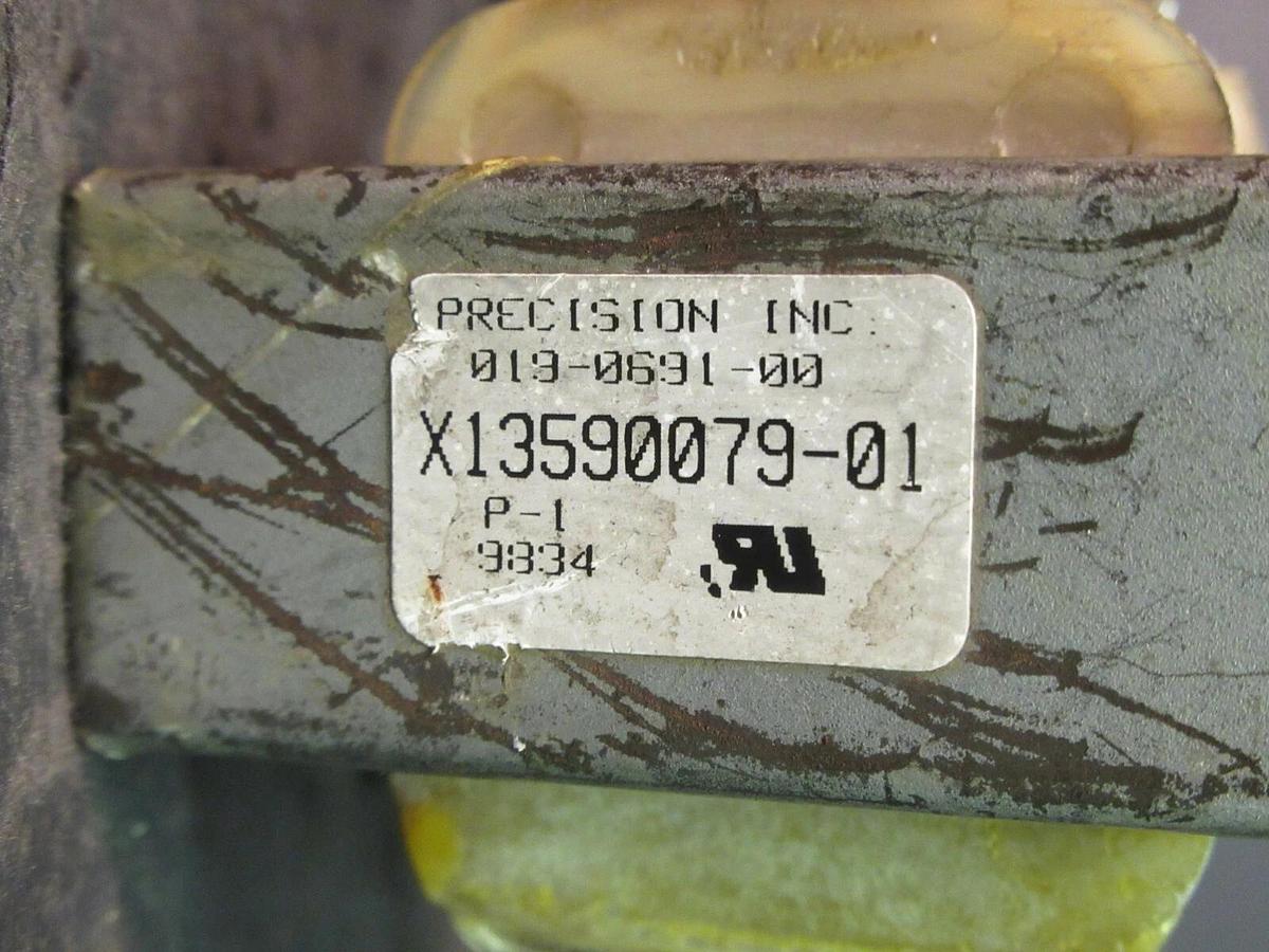 Used PRECISION INC. 019-0691-00 CONTROL TRANSFORMER X13590079-01 24 VAC PRI TO 18 V
