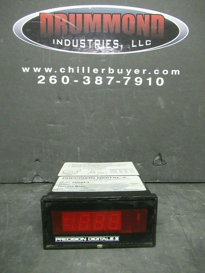 PRECISION DIGITAL TEMPERATURE DISPLAY PD601-3 115 VAC 10 VA **WARRANTY**