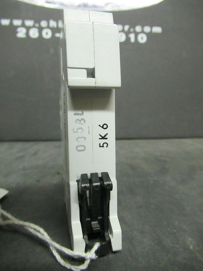 Used 6 AMP ABB BREAKER S201-K6 230 VAC 1 POLE **WARRANTY INCLUDED**