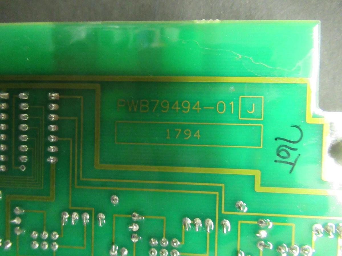 Used BENTLY NEVADA TEMPERATURE MONITOR BOARD 79492-01