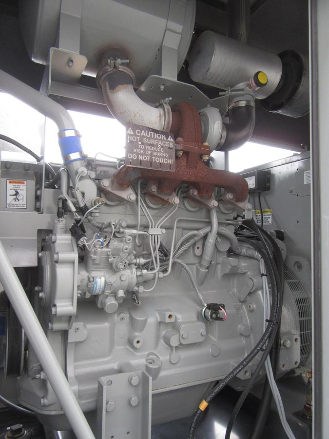Used 50 KW DIESEL GENERATOR MTU 120/240 V JOHN DEERE SOUND ENCLOSED 329 HRS VIDEO