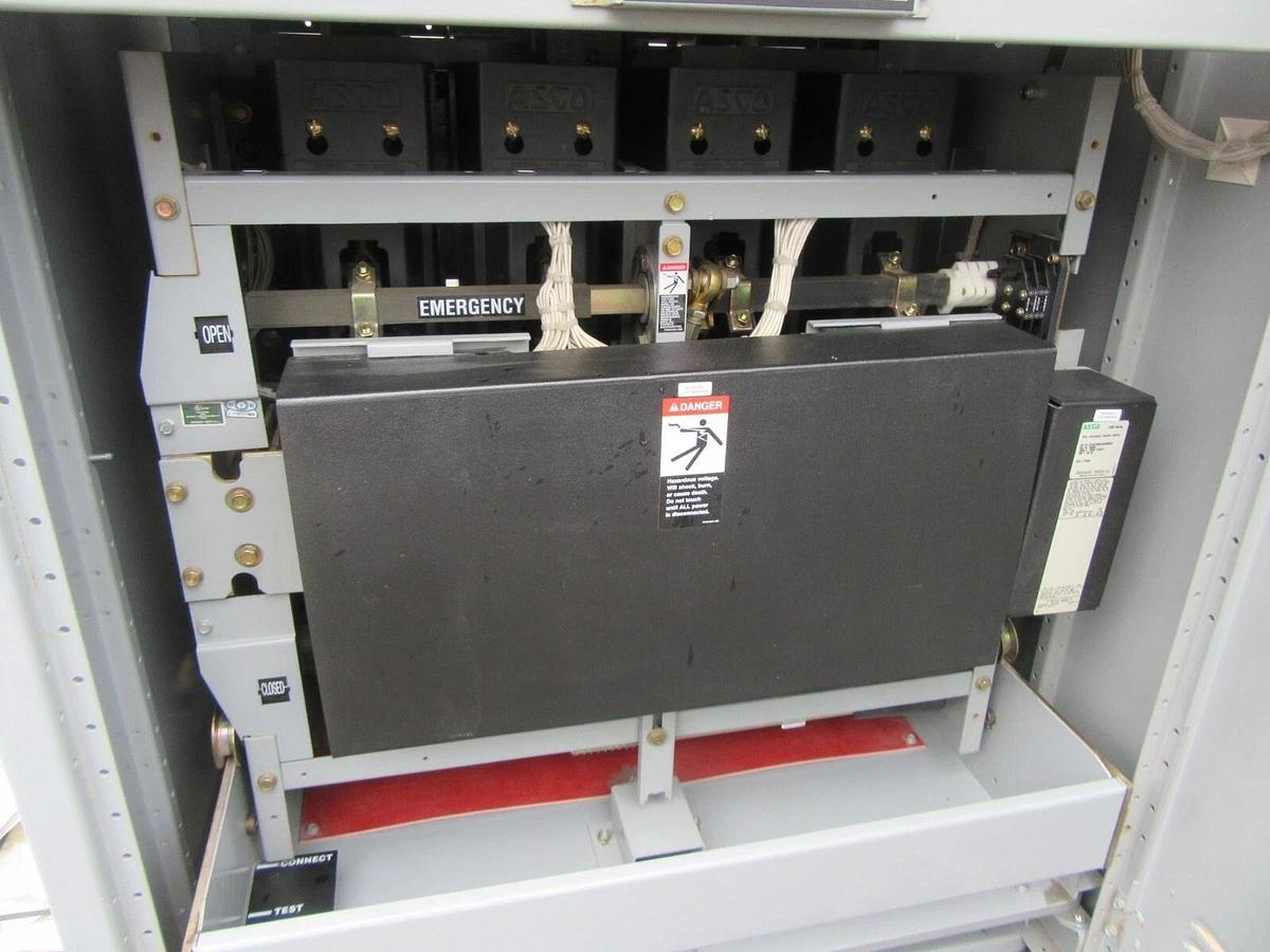 Used 1000 AMP ASCO AUTOMATIC TRANSFER SWITCH 7000 SERIES 480 V ATS BYPASS ISOLTION