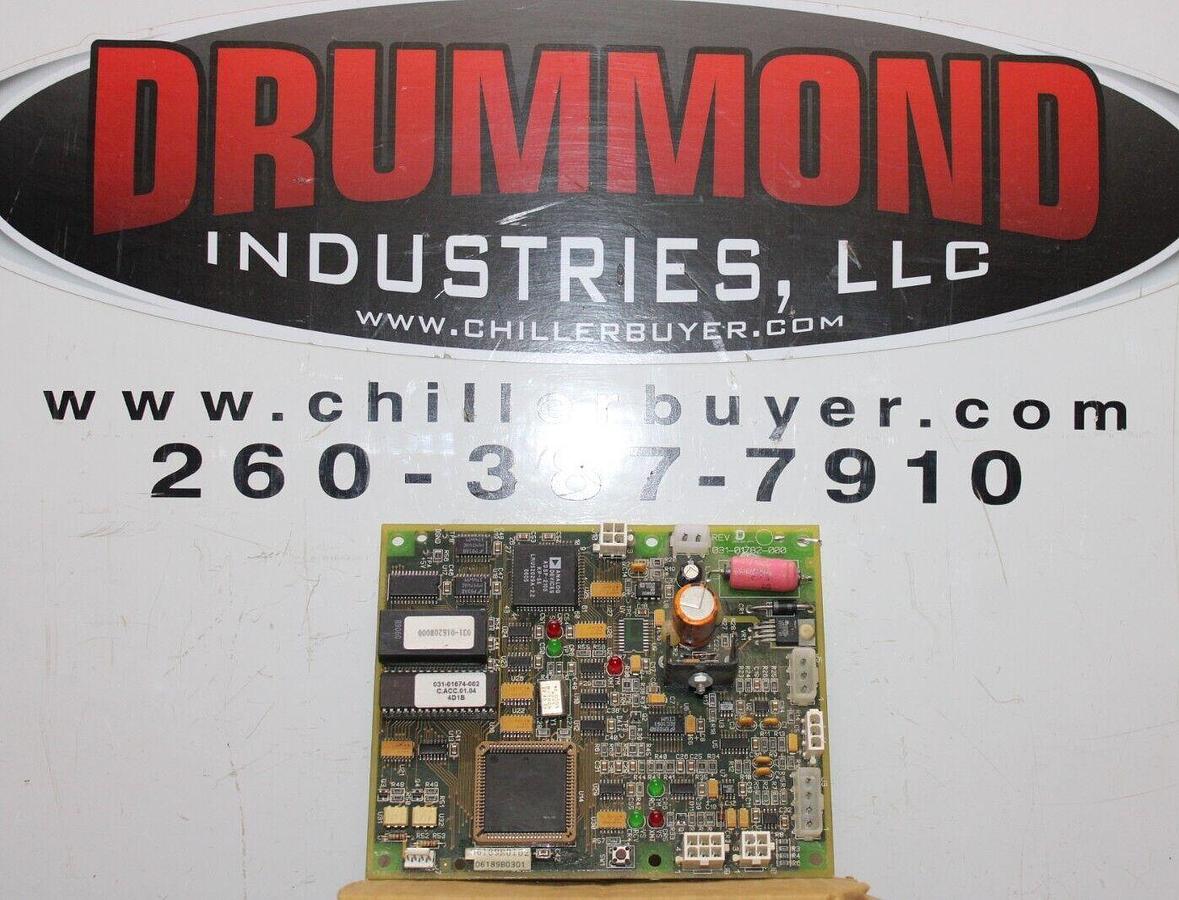 Used YORK ADAPTIVE CAP CHILLER CONTROL BOARD 031-01782-000 REV. B **WARRANTY**