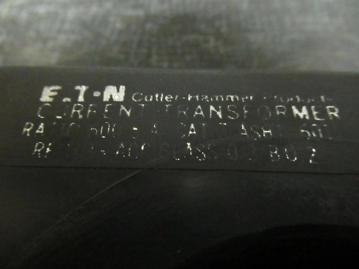 Used EATON CURRENT TRANSFORMER ASHT-601 600:5A