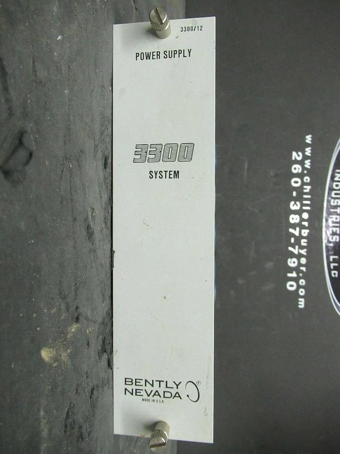 Used BENTLY NEVADA POWER SUPPLY PWA88219-01 REV. L