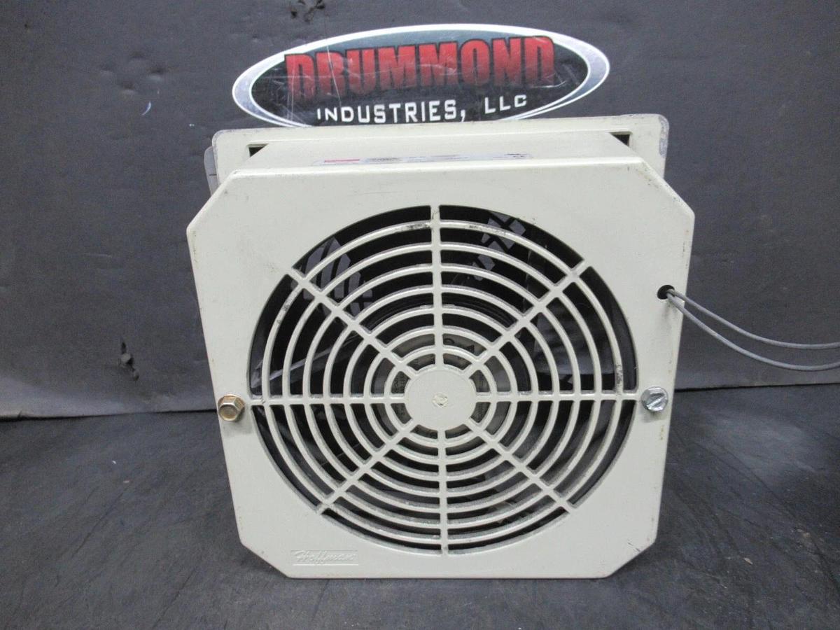 Used HOFFMAN AXIAL FAN AND ENCLOSURE 115 VAC 0.31 AMP 200/240 CFM A-6AXFN TFP61UL12