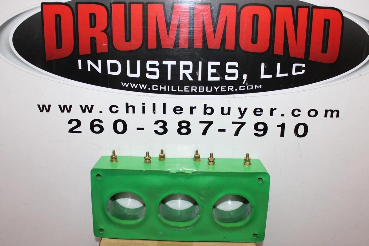 Used ELECTROMAGNETIC CORP CURRENT TRANSFORMER 3P2127-1200-2.4 1200:2.4 AMP 600V