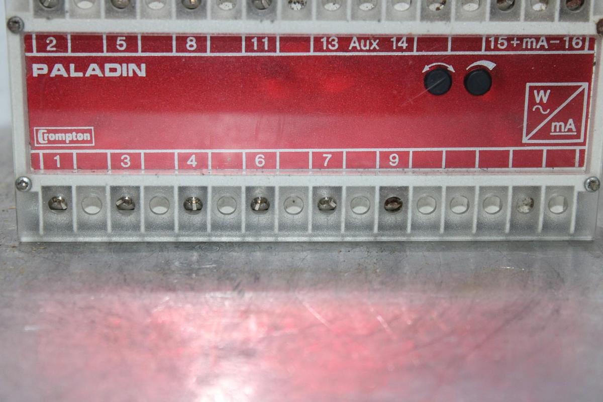 Used CROMPTON PALADIN TRANSDUCER 256-TWNU 120 VOLT 4.17 AMP 1.5 kW 60 HZ