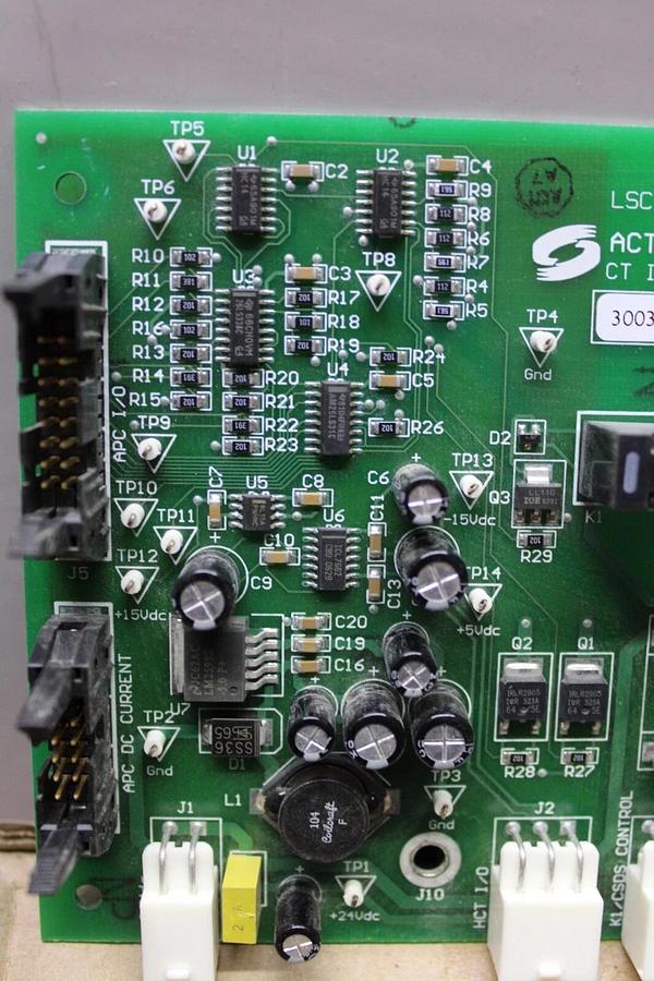 Used ACTIVE POWER CT INTERFACE CIRCUIT BOARD 30039-1_01 30038-1 REV. A
