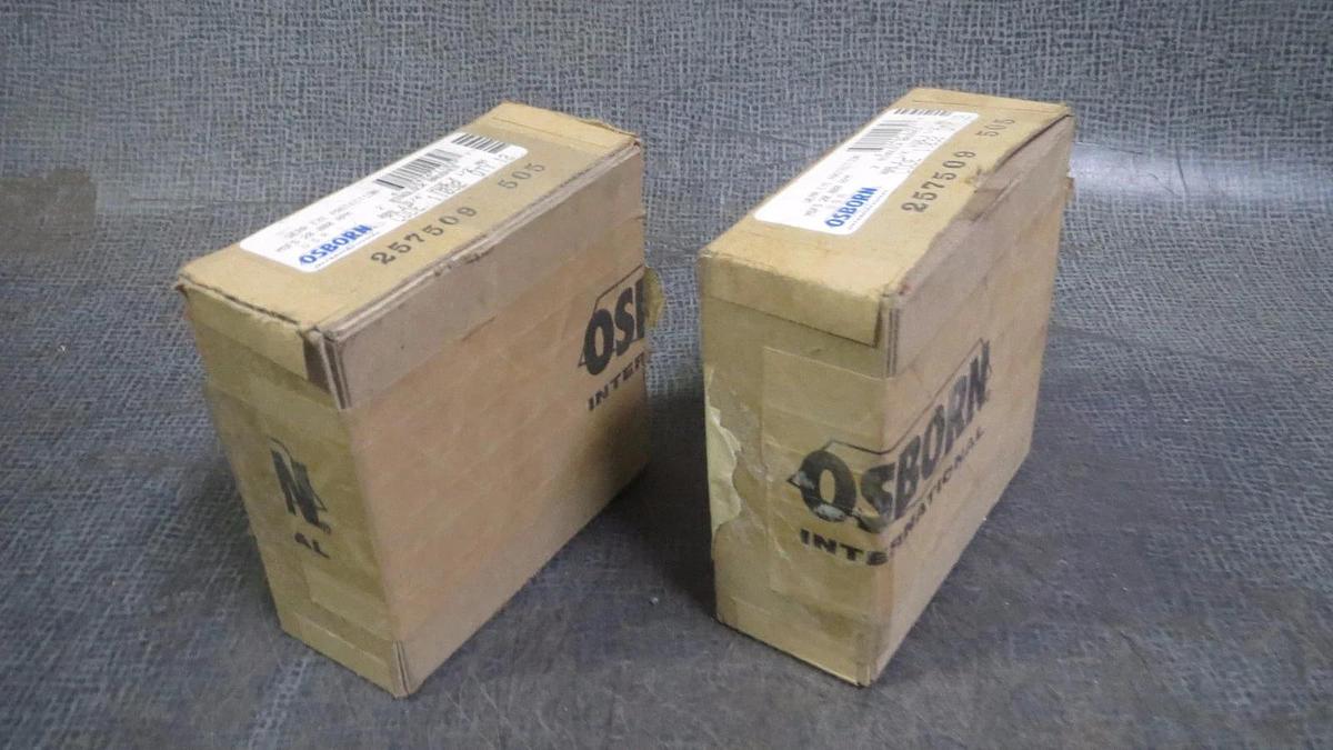 OSBORN RINGLOCK BRUSHES 2" .008 X 1/4" WIDE X 1/2" AH CODE: 11032 20,000 RPM