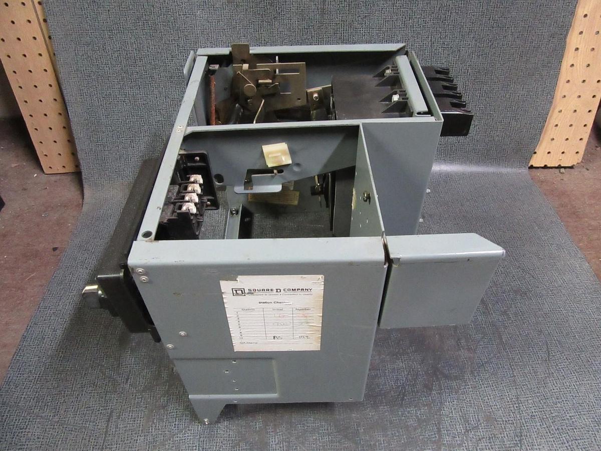 Used SQUARE D MODEL 5 MCC 12" FEEDER BUCKET W/ 30 AMP FAP3603015M FAL3603015M BREAKER