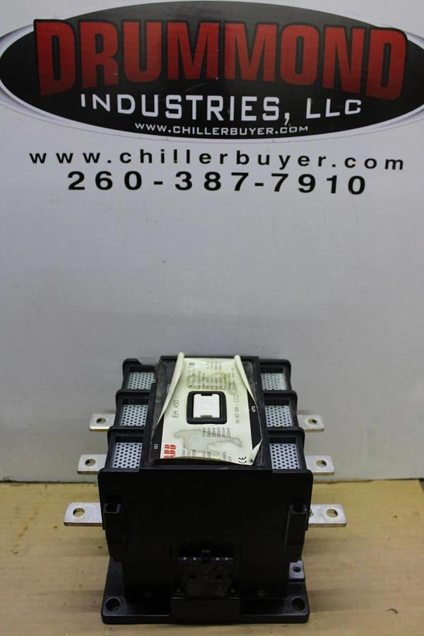 Used ABB CONTACTOR EH-450 525 AMP 600 VAC 3-PHASE 3-POLE 400 HP COIL: 220V