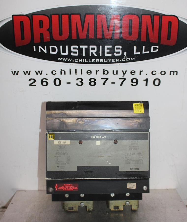 Used SQUARE D CIRCUIT BREAKER KAL36225 225 AMP 600 VAC 3-POLE **WARRANTY INCLUDED**