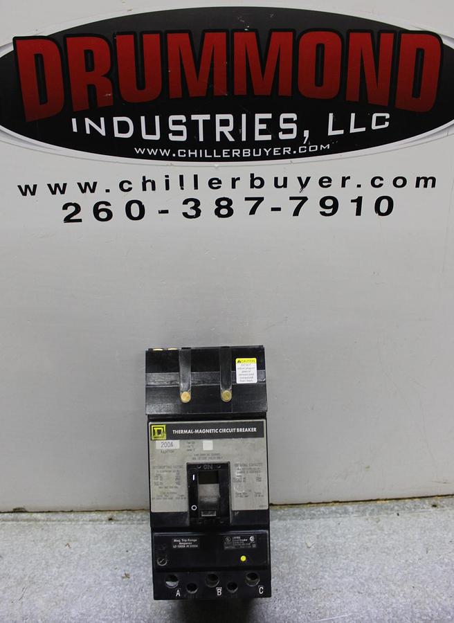 Used CUTLER HAMMER CIRCUIT BREAKER DK2300 300 AMP 240 VAC 2-POLE DK-65K