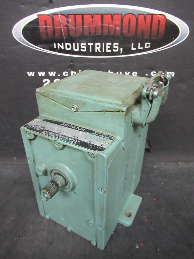 Used BARBER COLMAN ACTUATOR MP-481-130-0-1 120 VOLT 0.5 AMP 23 WATT **WARRANTY**