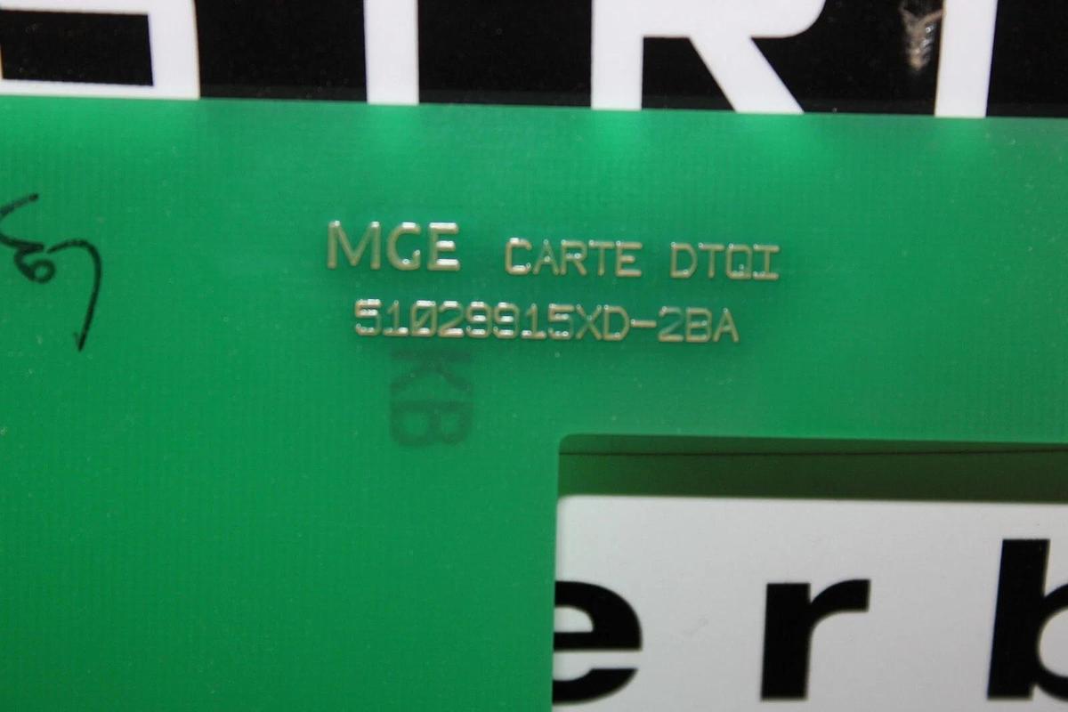 Used MGE UPS CARTE DTQI CIRCUIT BOARD 51029915XD-2BA 500H161P4CEVNT01 **WARRANTY**