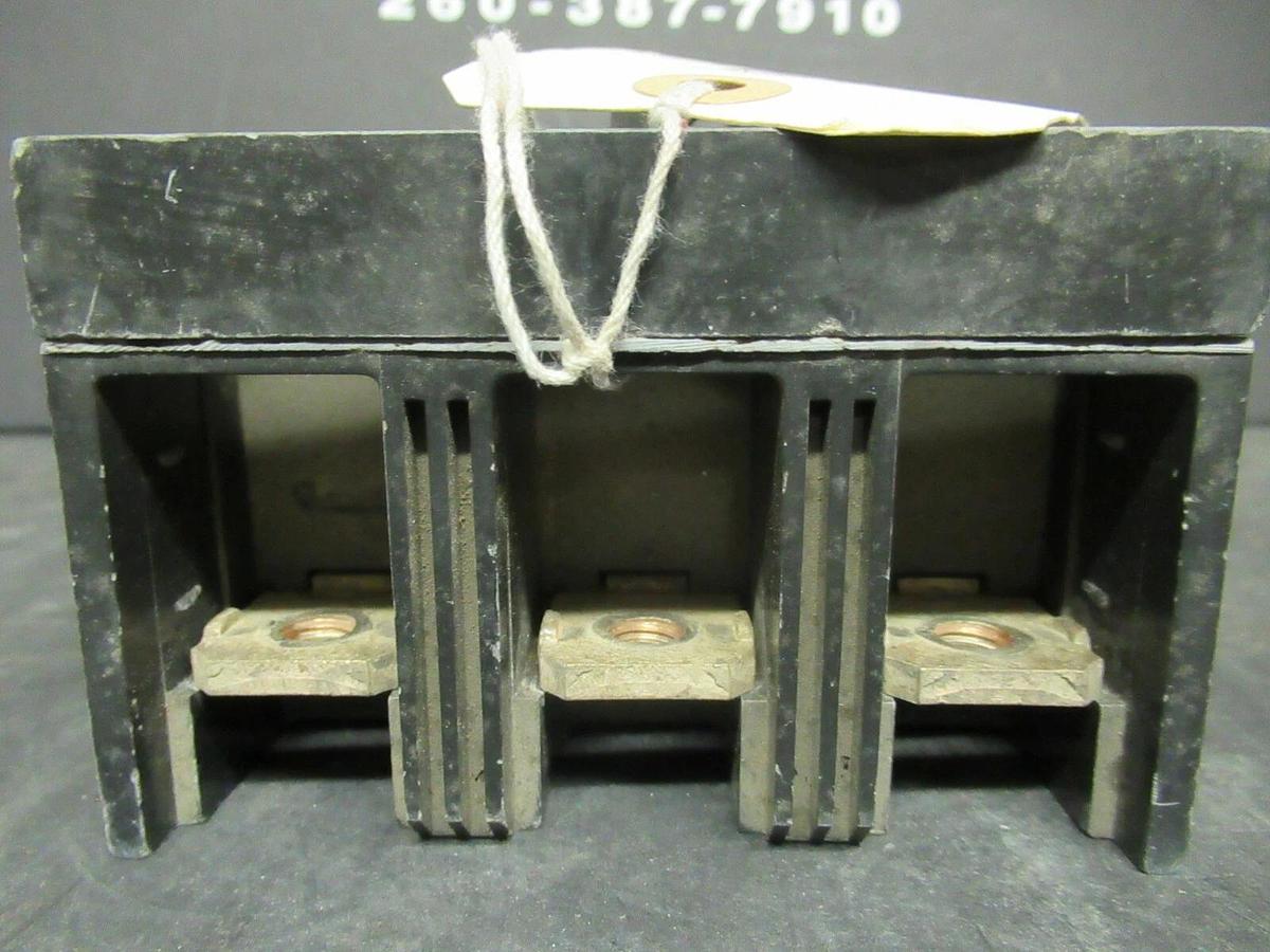 Used 225 AMP GE BREAKER TQD32225 240 VAC 3 POLE **30 DAY WARRANTY INCLUDED**