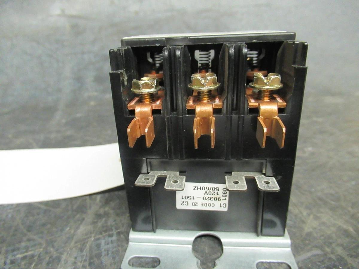 Used PRODUCTS UNLIMITED CONTACTOR 3100-30T928TN HN53CC115 600V 30A COIL: 120V