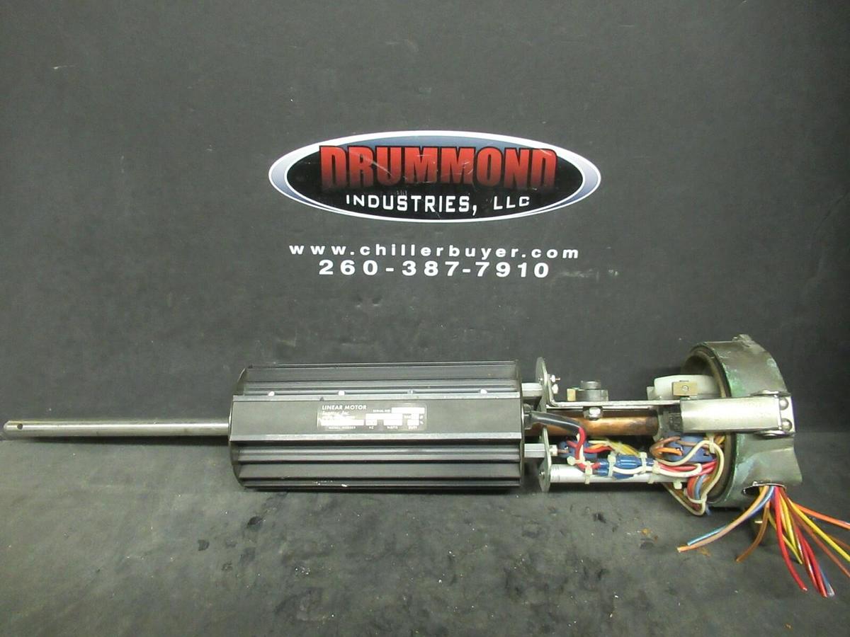 Used INNOVEX INC LINEAR MOTOR ACTUATOR 402C-06-16 9600 WATTS 220/240 VAC SINGLE PHASE