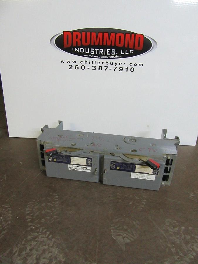 Used SQUARE D QMB SAFETY DISCONNECT SWITCH QMB362T 60 AMP 600 VAC 3-POLE 50 HP