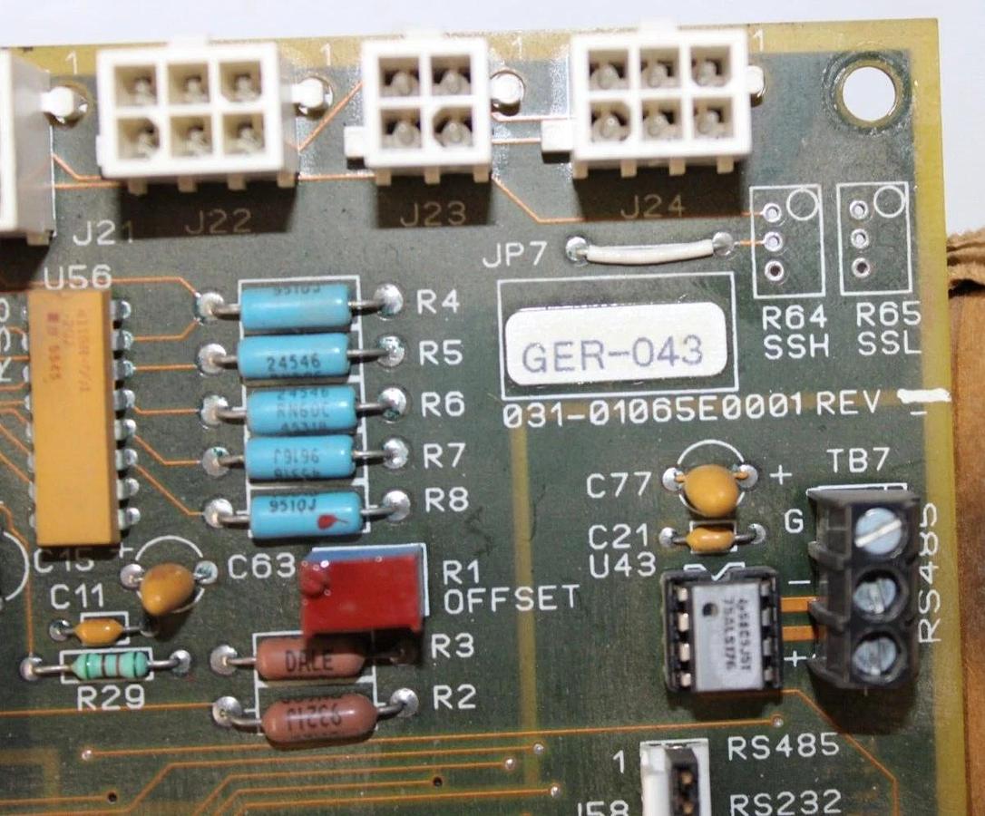 Used YORK HVAC CHILLER PROCESSING CONTROL CIRCUIT BOARD 031-01065E0001 *WARRANTY*