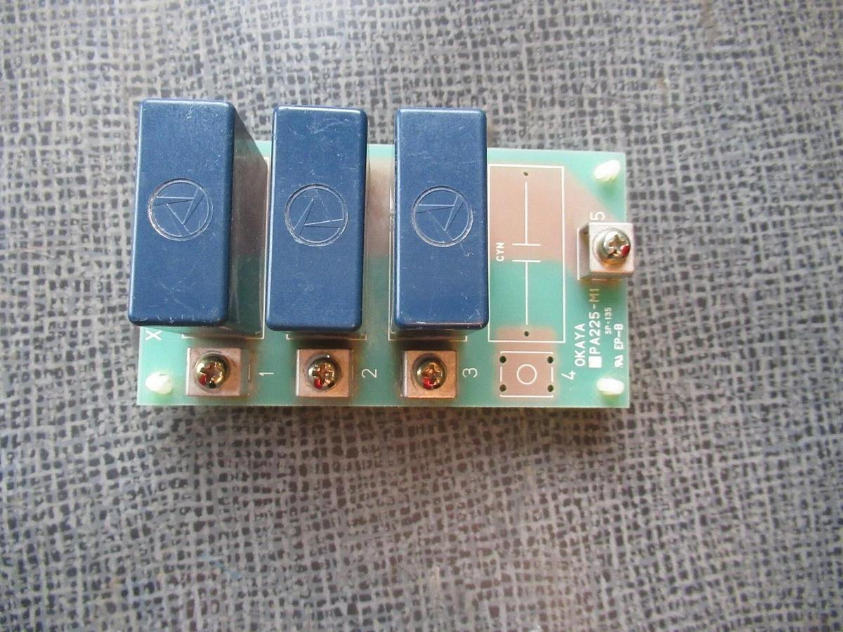 Used OKAYA CIRCUIT BOARD 3PA225-M1 XYAU-06A **WARRANTY INCLUDED**