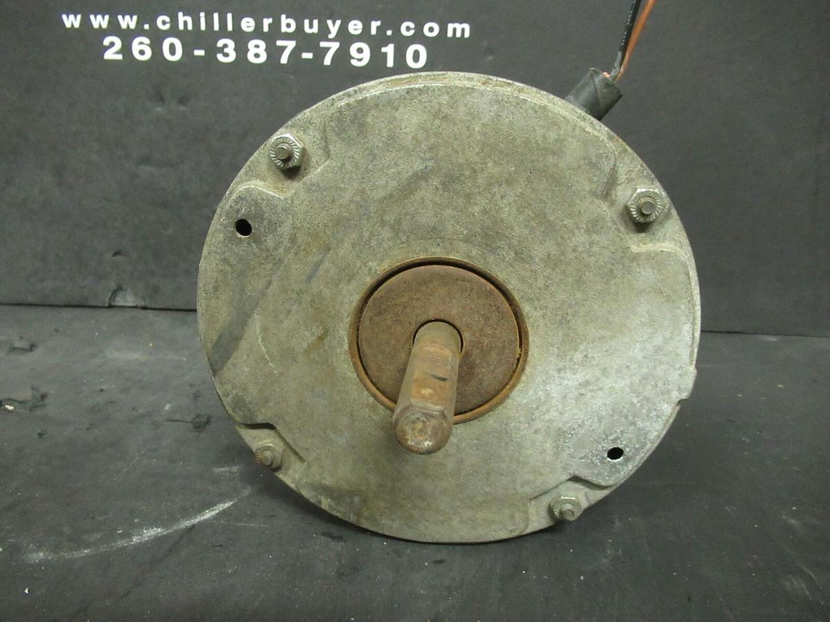 Used PROTECH 1/5 (0.20) HP ELECTRIC MOTOR K55HXLYK-0302 850 RPM 460 VAC 1 PH FR 48Y