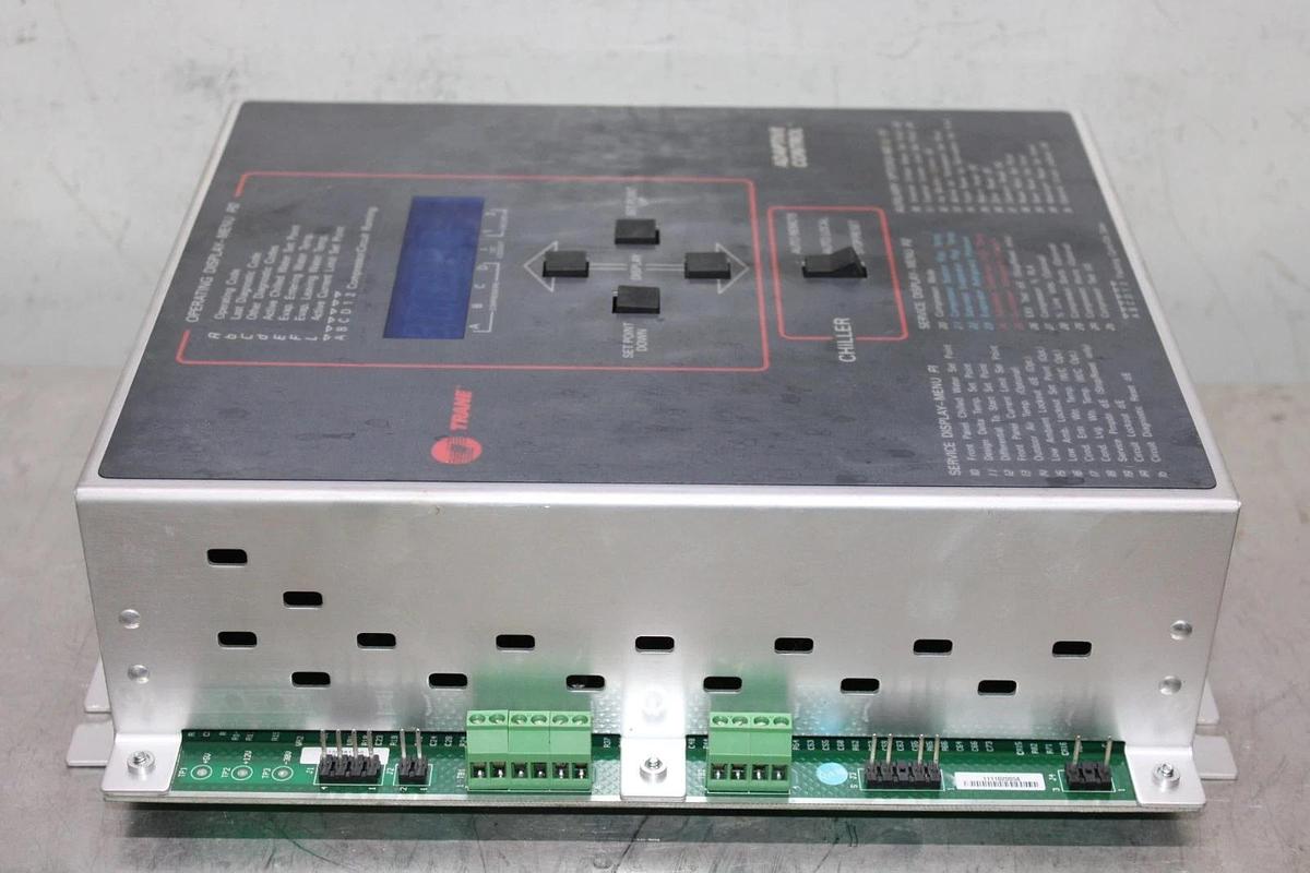 Used TRANE ADAPTIVE CONTROL MODULE X13650362-06 REV. K SOFTWARE: 6200-0010-09