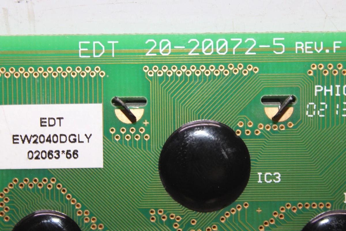 Used LIEBERT EMERGING DISPLAY EDT 20-20072-5 REV. F EW2040DGLY **WARRANTY INCLUDED**