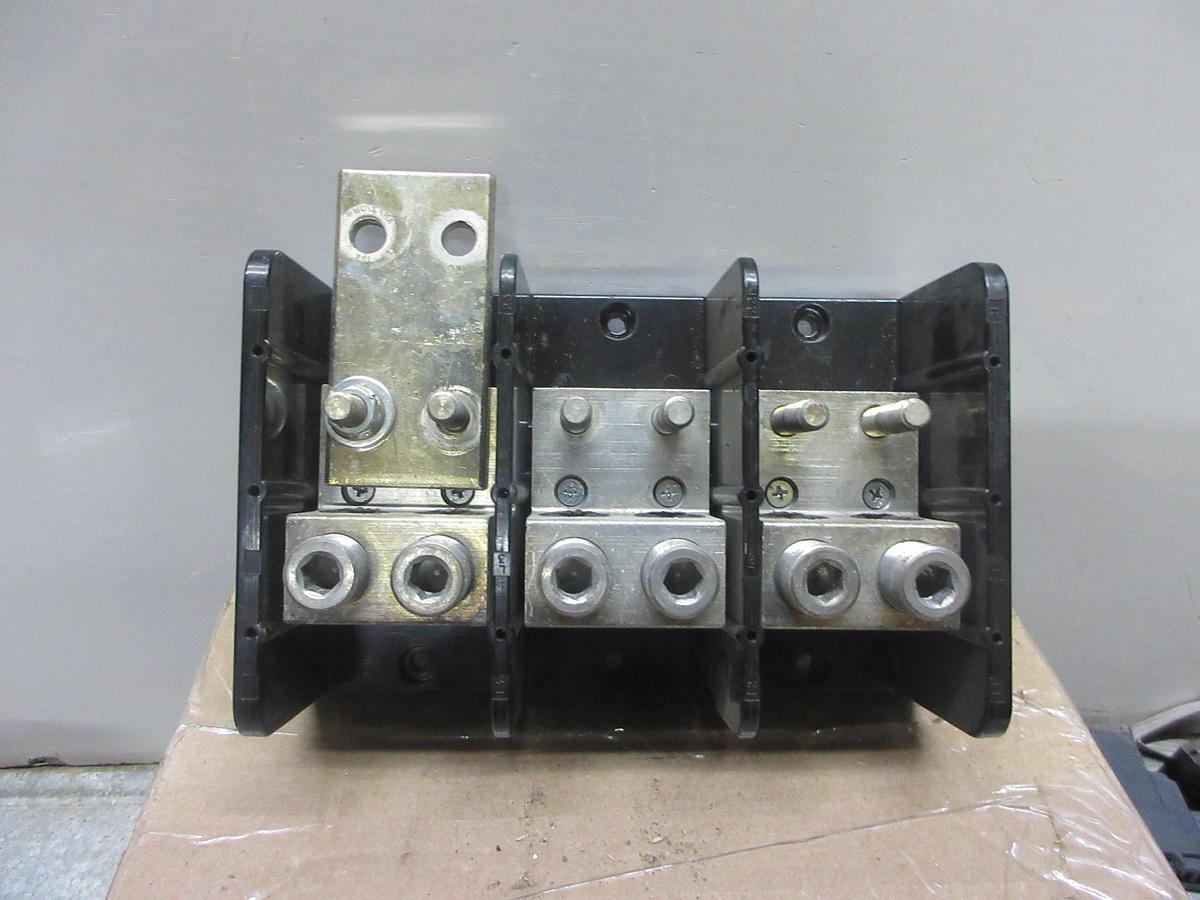 Used MARATHON FUSE HOLDER 6R60A3B 60 AMP 600 VOLT 3-POLE FOR CLASS R FUSE