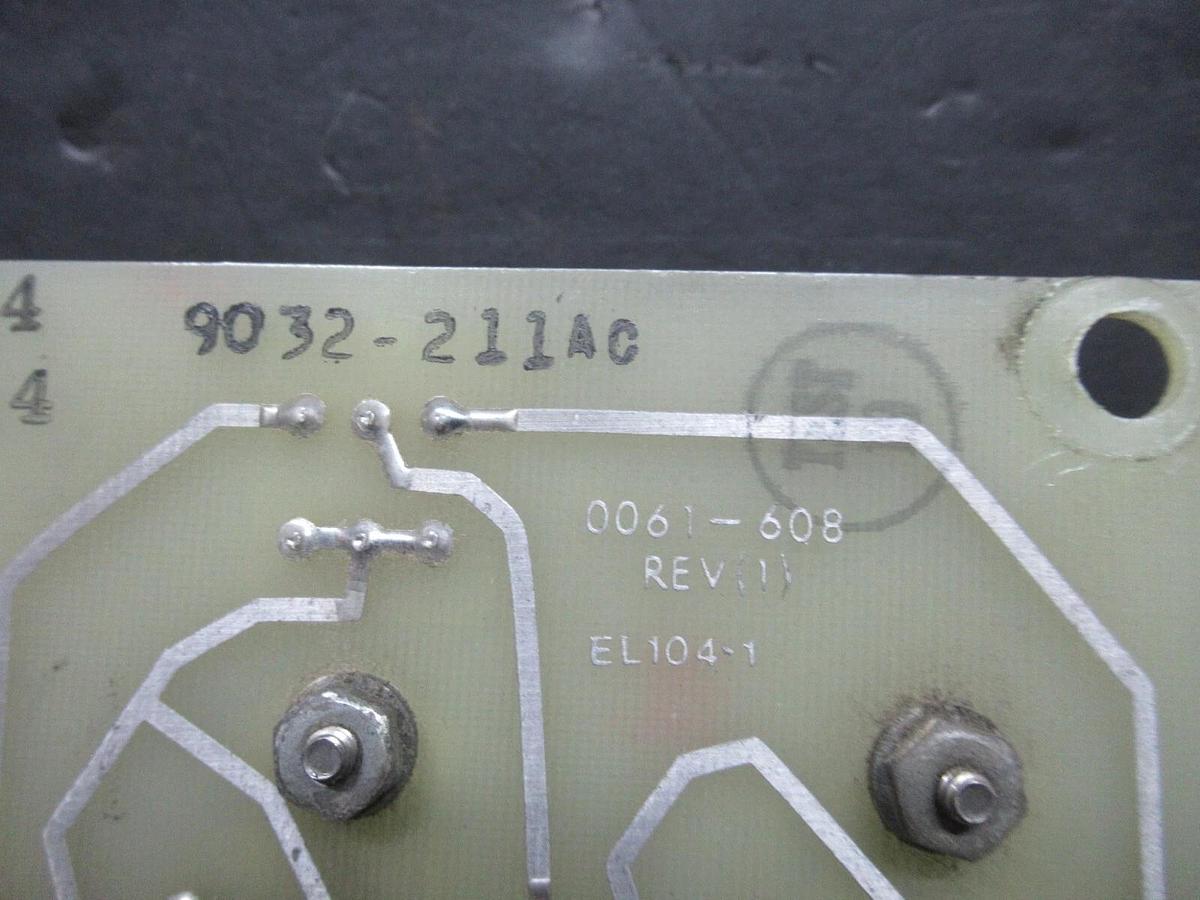 Used WESTINGHOUSE CIRCUIT BOARD 9032-211AC 0061-608 REV. 1 W/ 9010-351 TRANSFORMERS