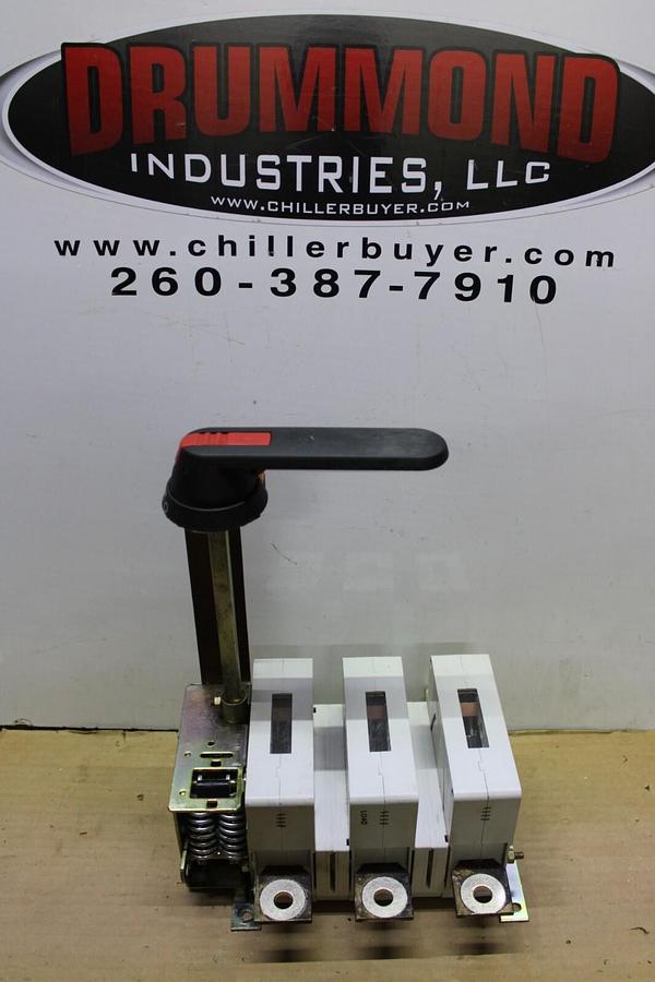 Used ABB OETL-NF400 GENERAL PURPOSE SWITCH 600 VAC 400 AMP 350 HP 3-PHASE