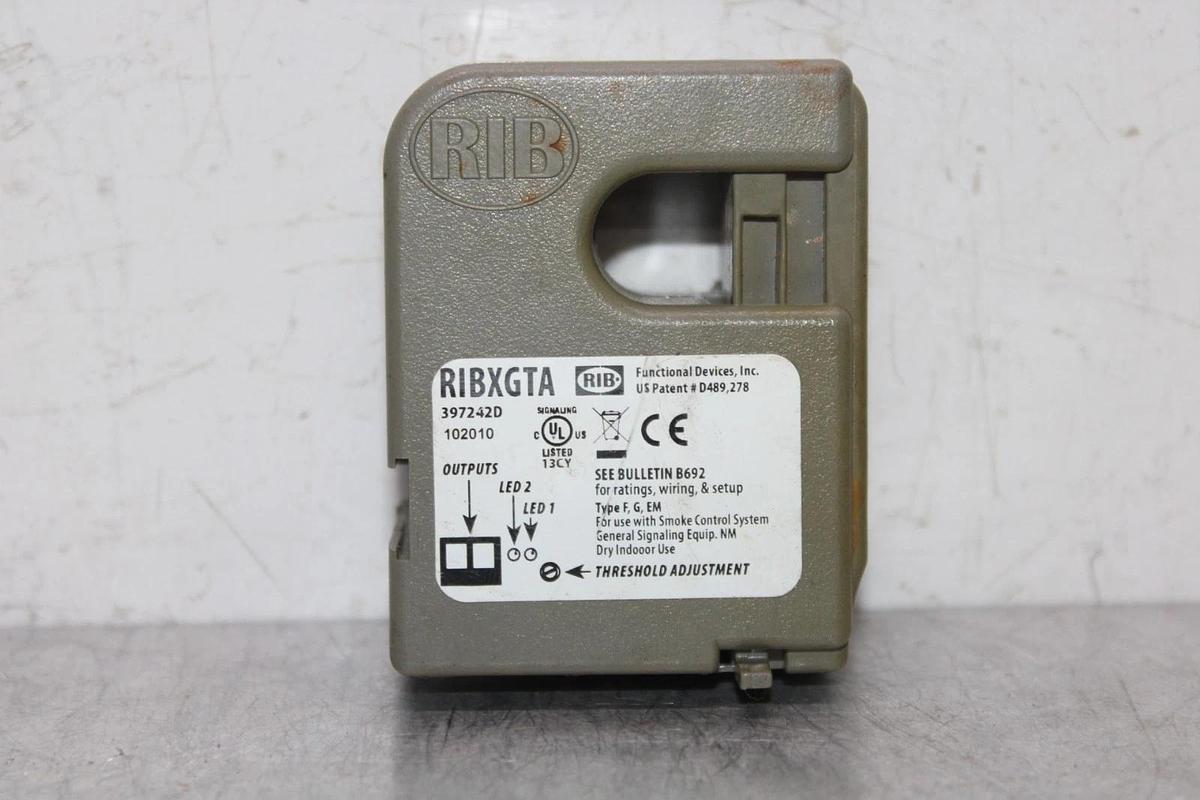 Used RIB FUNCTIONAL DEVICES CURRENT SENSOR RIBXGTA **WARRANTY INCLUDED**