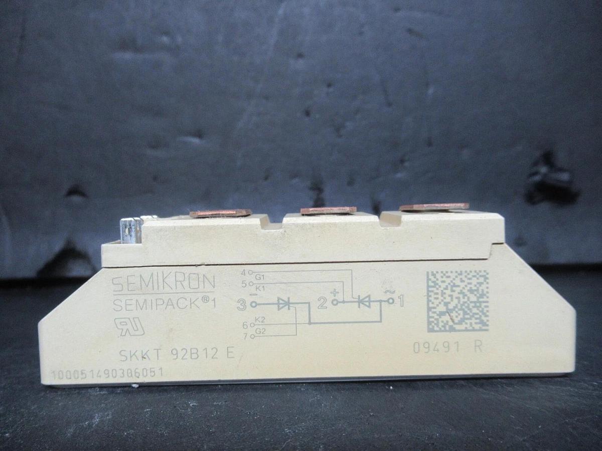 Used SEMIKRON SEMIPACK 1 IGBT POWER MODULE SKKT-92B/12E 09491 **WARRANTY INCLUDED**