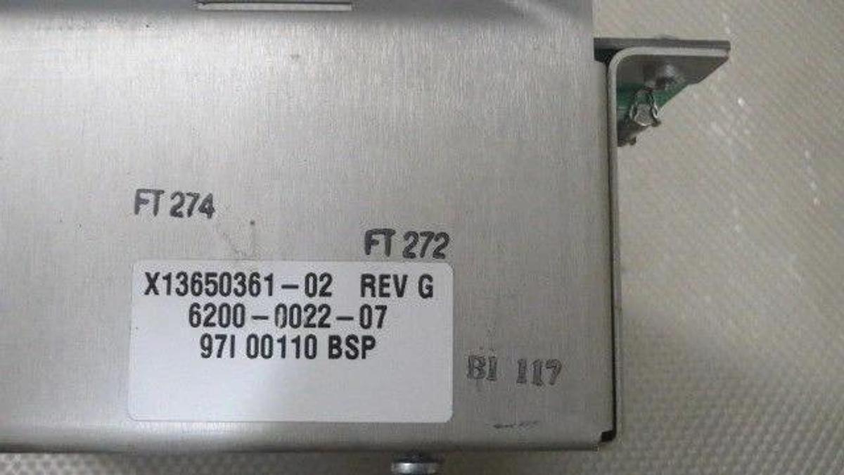 Used TRANE CHILLER MODULE X13650361-02 REV G  SOFTWARE: 6200-0022-07 **WARRANTY**