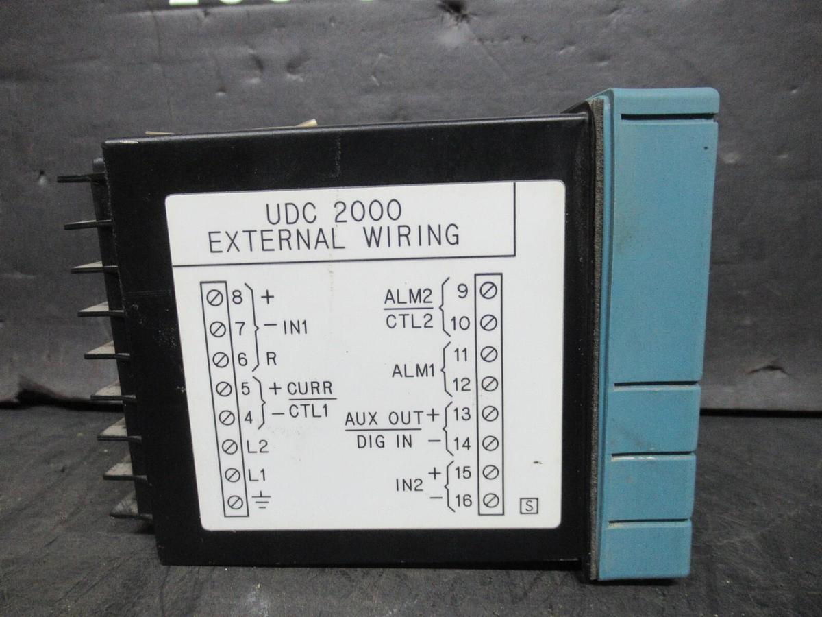 Used HONEYWELL BURNER CONTROL KEYBOARD DISPLAY UDC2000 MINI-PRO DC200C-0-010-1000B0-0
