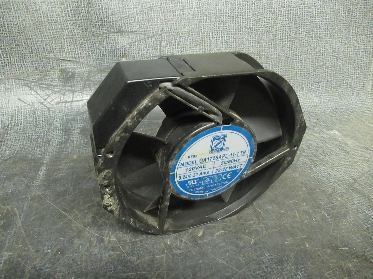 Used ORION THERMAL PROTECTED FAN OA172SAPL-11-1TB 120VAC **WARRANTY INCLUDED**