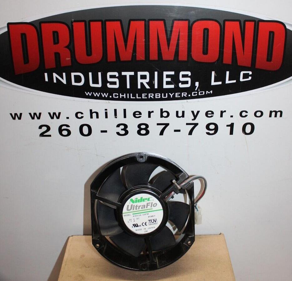 Used NIDEC ULTRAFLO FAN A35534-59PW 24 VDC 3.1 AMP *WARRANTY INCLUDED*