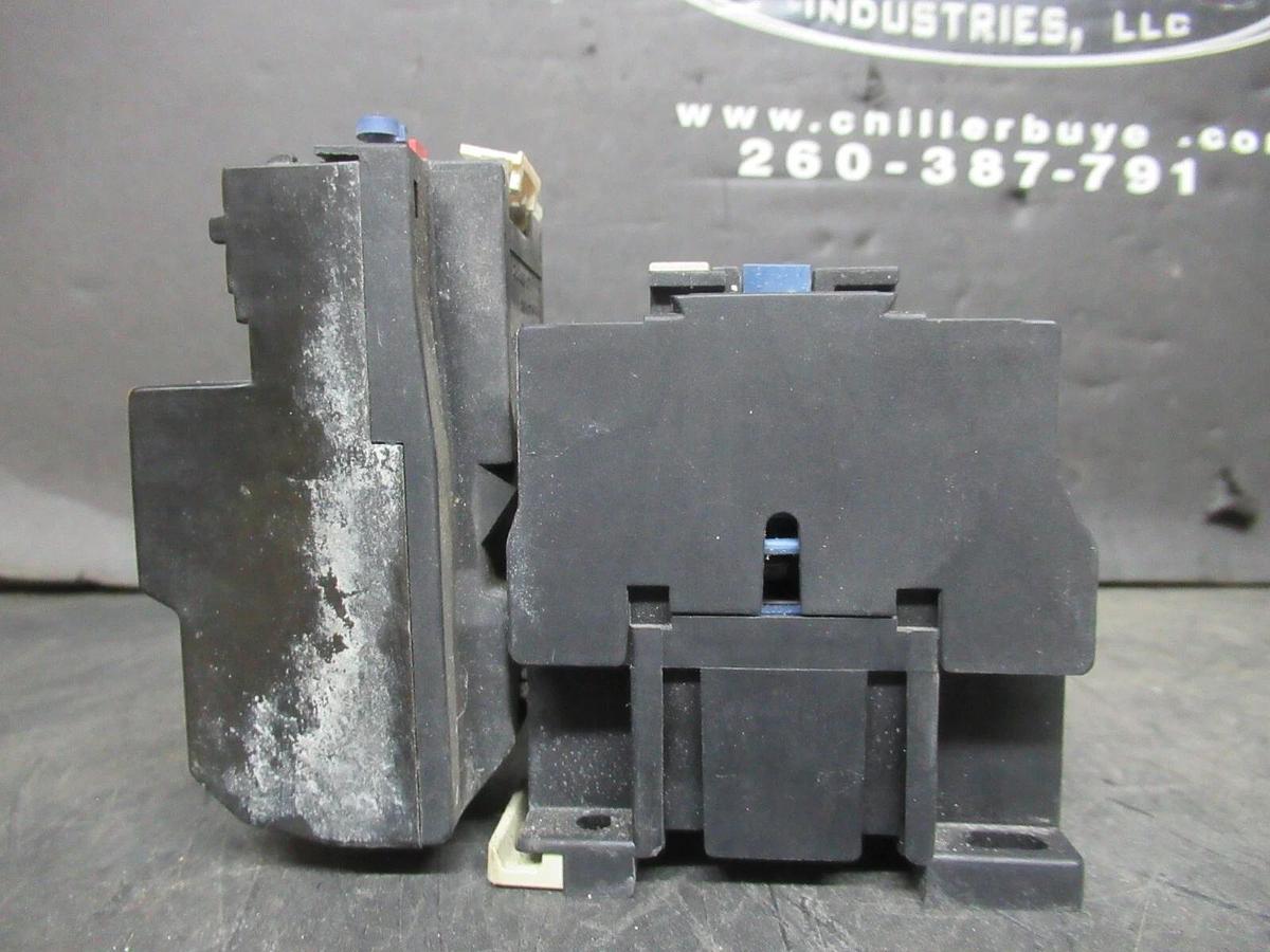 Used TELEMECANIQUE STARTER LC1D1206 W/ OVERLOAD RELAY LR2-D1307 **WARRANTY INCLUDED**