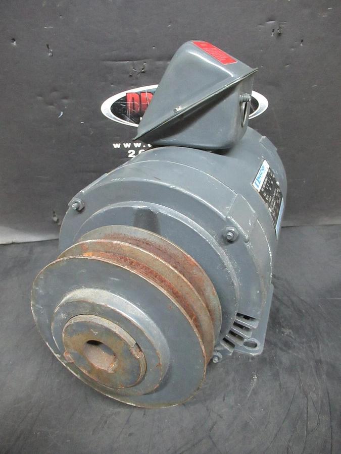 Used MARATHON TDR AC MOTOR 3HP 208-230/460 VOLT 9.4A 60 HZ 1750 RPM 182T FRAME