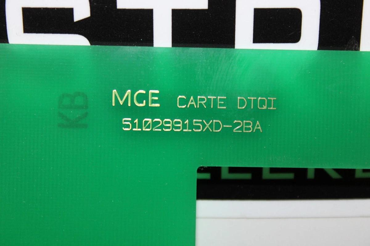 Used MGE UPS CARTE DTQI CIRCUIT BOARD 51029915XD-2BA 500H161M5CEVNT01 **WARRANTY**